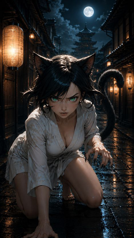 化け猫|人に化ける猫の妖怪 - 特徴・由来・出現場所・危険度