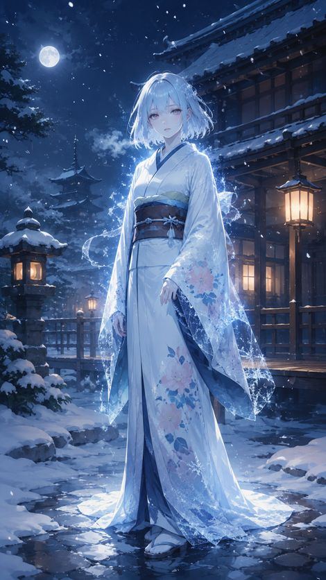 雪女｜雪の夜に現れる美しい女性の妖怪 - 特徴・由来・出現場所・危険度を紹介