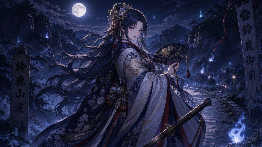鈴鹿御前｜天女・鬼神・女盗賊として語られる妖怪 - 特徴・由来・危険度