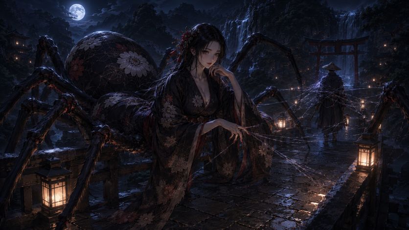 女郎蜘蛛はどんな妖怪?