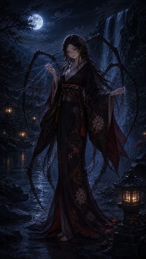 女郎蜘蛛の怪異譚